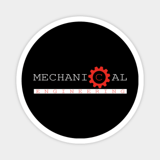 Mechanical engineering text and gear design Magnet